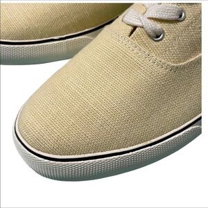 Universal thread light yellow canvas sneakers new size 11